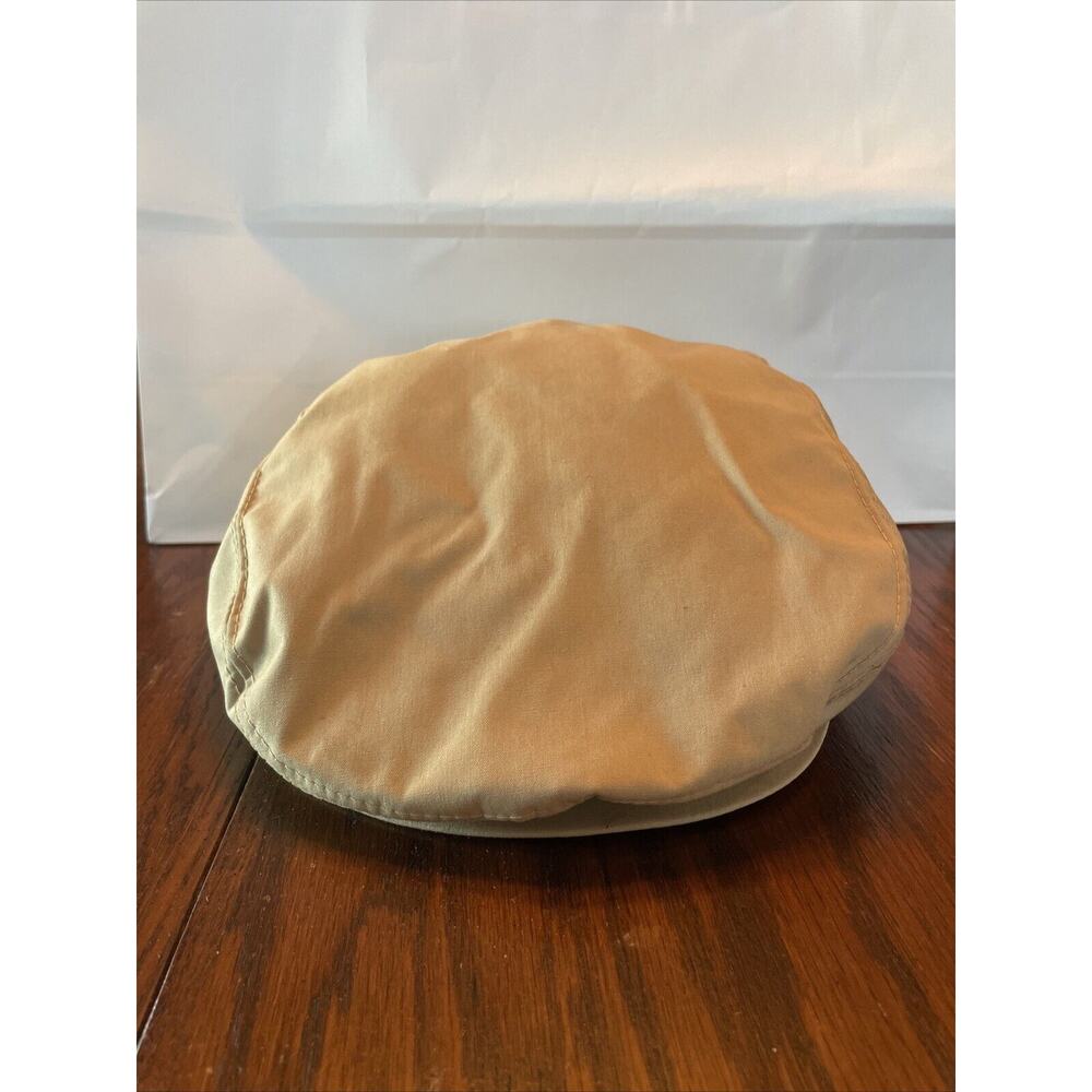 Vintage United Hatters Cap & Millinery Union Cabbie Newsboy Cap L Made In USA